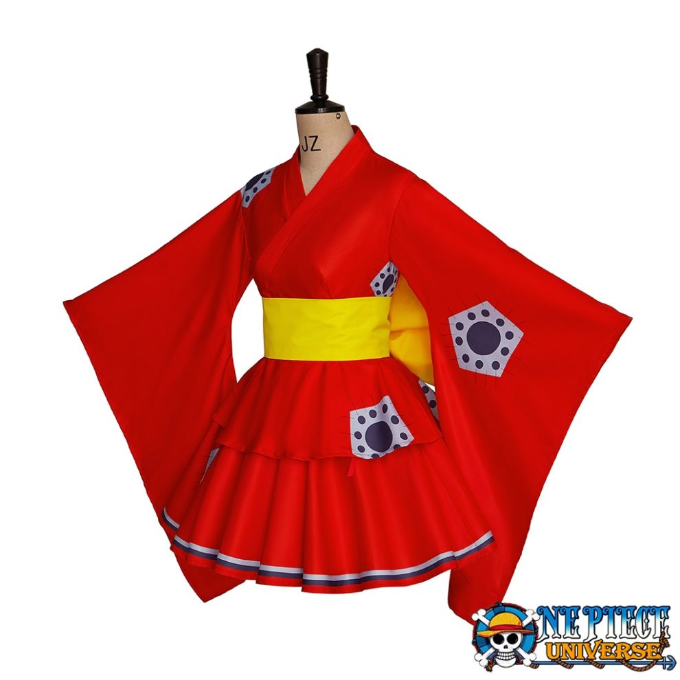 Monkey D Luffy Dress Kimono Wano Country One Piece Universe Store