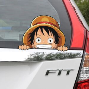 Car Stickers ONE PIECE-Pirates Luffy Chooper Cartoon Funny