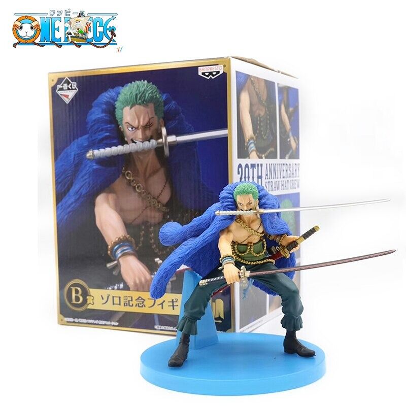 Anime One Piece 20th Anniversary Edition-BROOK Zoro Action