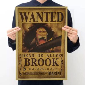 Brook Wanted Kraft Paper Poster