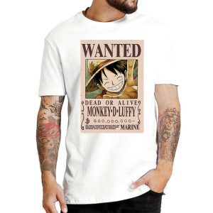 Luffy Wanted Poster T-Shirt