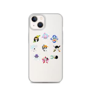 One Piece Strawhat crew own jolly roger illustration iPhone Case