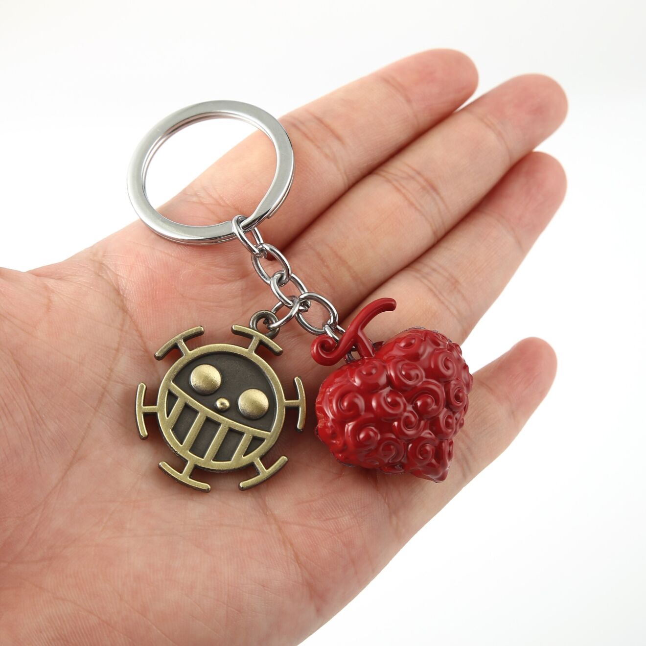 One Piece Keychain Metal-Devil Fruit Keychain - Official One Piece ...