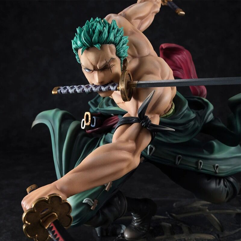 One Piece Figure - Zoro Wano Santoryu Charge