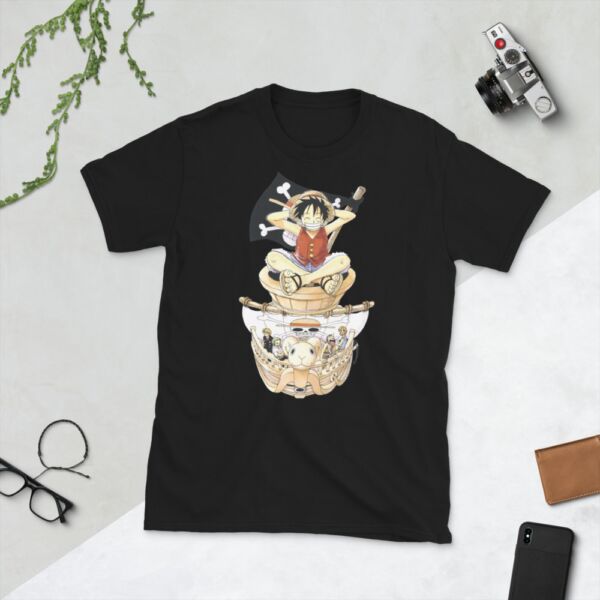 Luffy Funy Straw Hat Crew One Piece Unisex T-Shirt