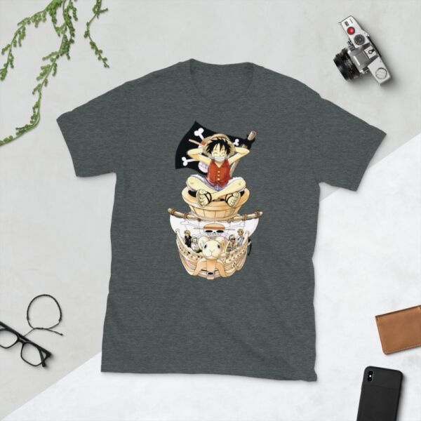 Luffy Funy Straw Hat Crew One Piece Unisex T-Shirt