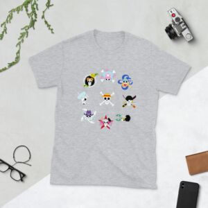 One Piece Strawhat crew own jolly roger illustration Unisex T-Shirt