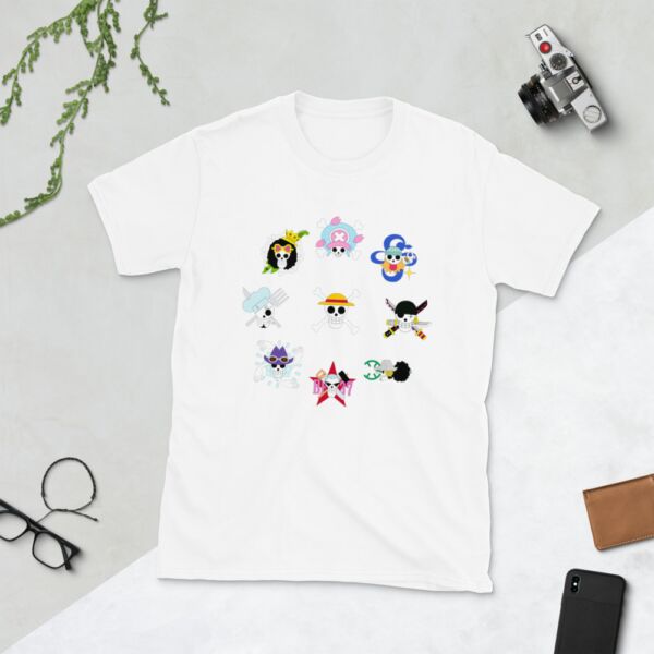 One Piece Strawhat crew own jolly roger illustration Unisex T-Shirt