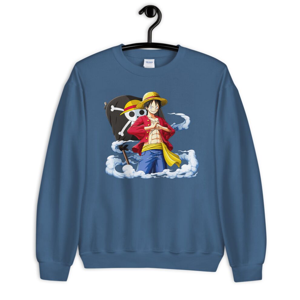 One Piece Monkey D. Luffy Unisex Sweatshirt - One Piece Universe Store ...