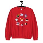 One Piece Strawhat crew own jolly roger illustration Unisex Sweatshirt