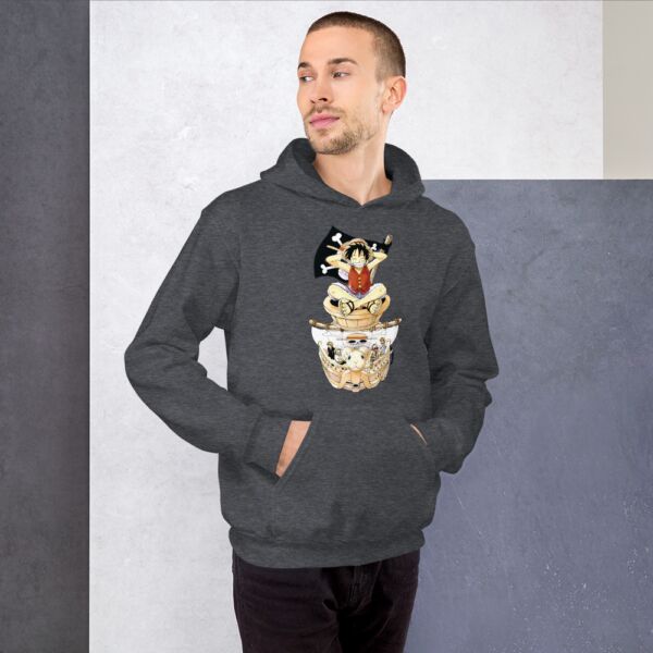 Luffy Funy Straw Hat Crew One Piece Unisex Hoodie