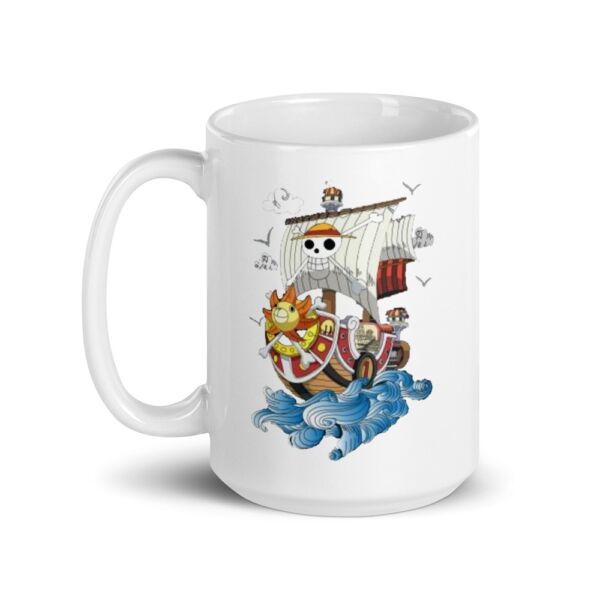 One Piece White Glossy Mug Great Gift