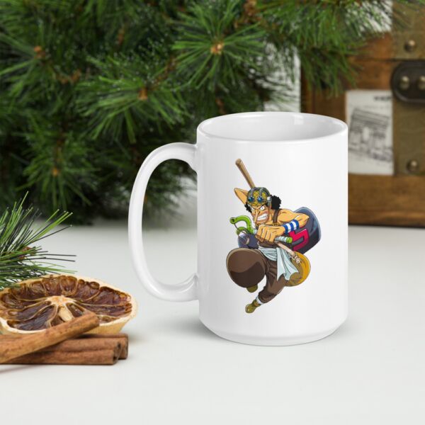 One Piece Usopp Anime Japan White glossy mug