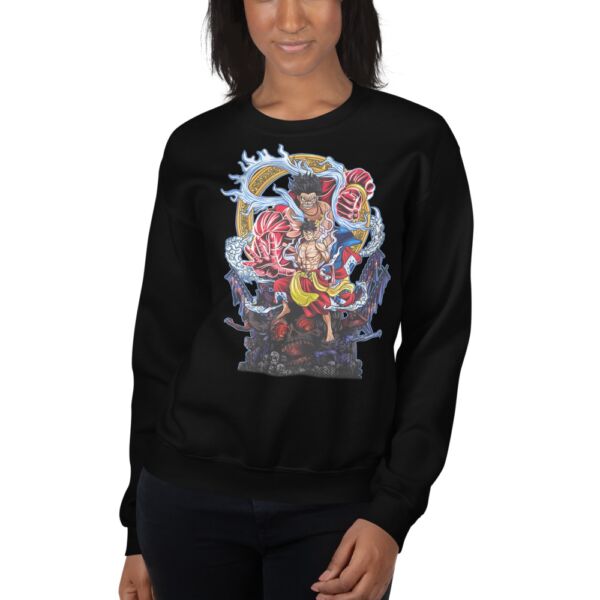 Onepiece Sweatshirt Monkey D Luffy Gear