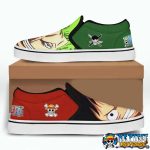 Luffy And Zoro Slip On Shoes