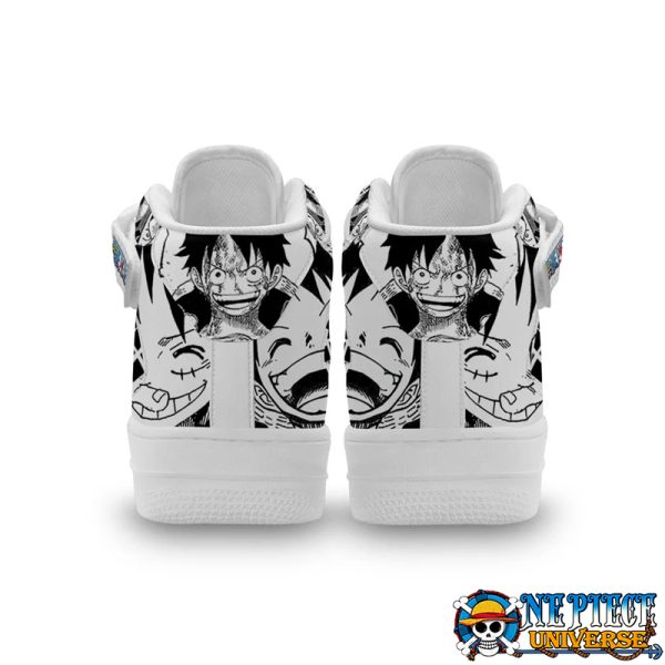 Luffy Custom High Top Air Force Shoes