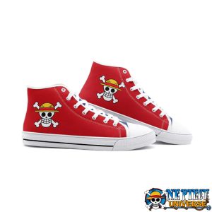 Luffy High Top Converse Shoes