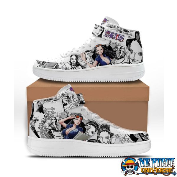 Nico Robin High Top Air Force Shoes