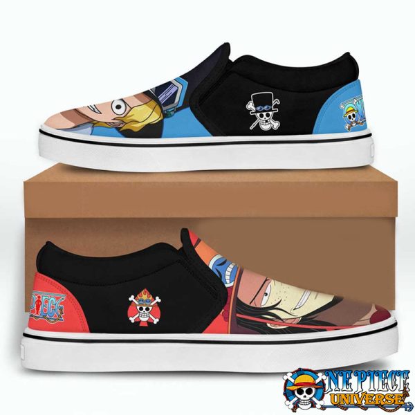 Sabo And Ace Slip On Shoes