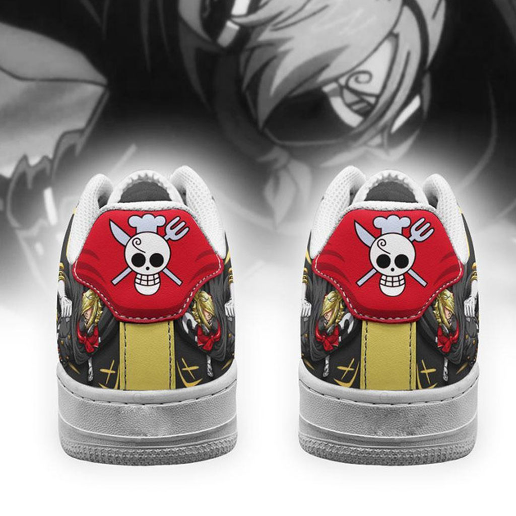 Sanji Raid Suit Air Force Shoes One Piece Custom Anime Shoes
