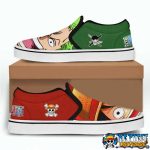 Zoro And Luffy Slip On Shoes