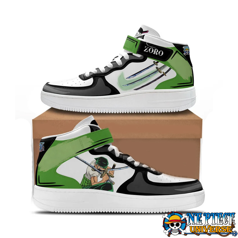 Wano Zoro Enma Blade Air Force Shoes - One Piece Universe Store