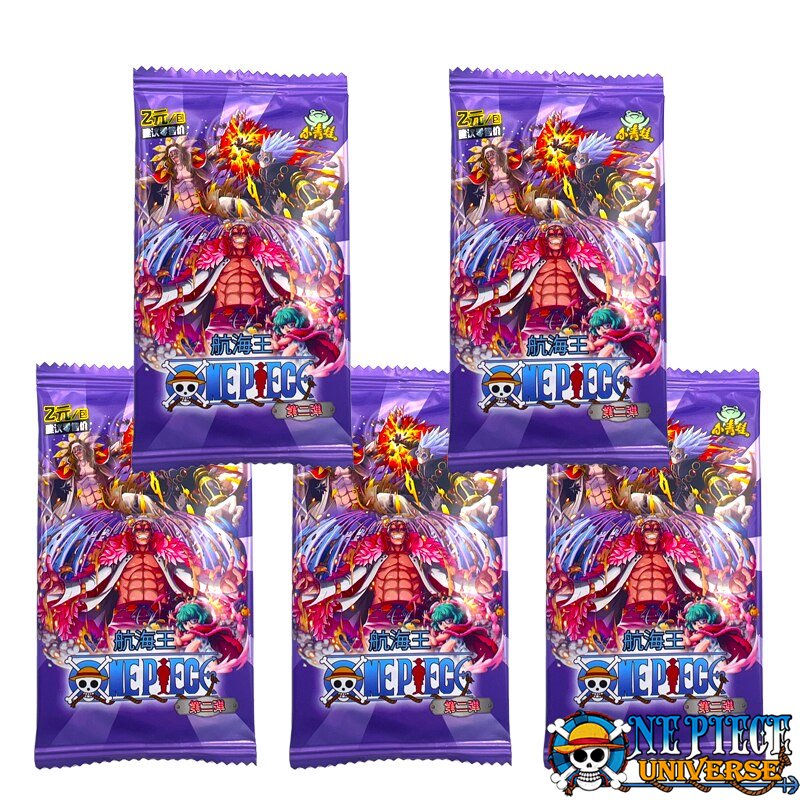 One Piece Card Box 5PCS/Pack Strongest