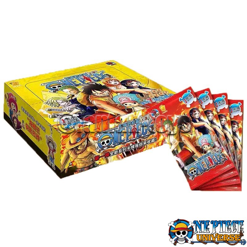 One Piece Card Box 5PCS/Pack Strongest