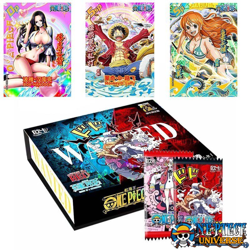 2022 New Japanese Anime one piece rare cards box Luffy Zoro Nami