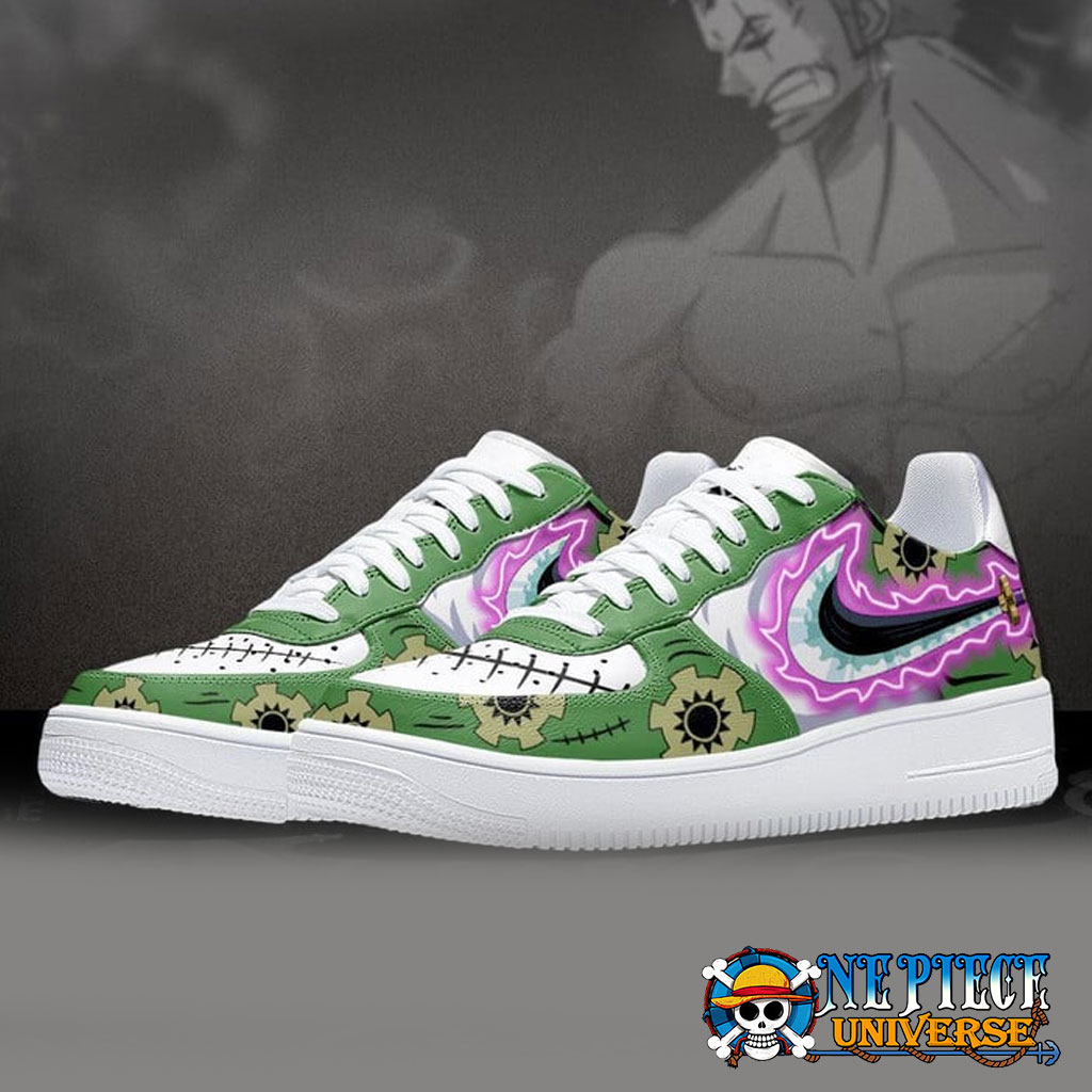 Zoro High Top Converse Shoes One Piece Custom Shoes - Official One