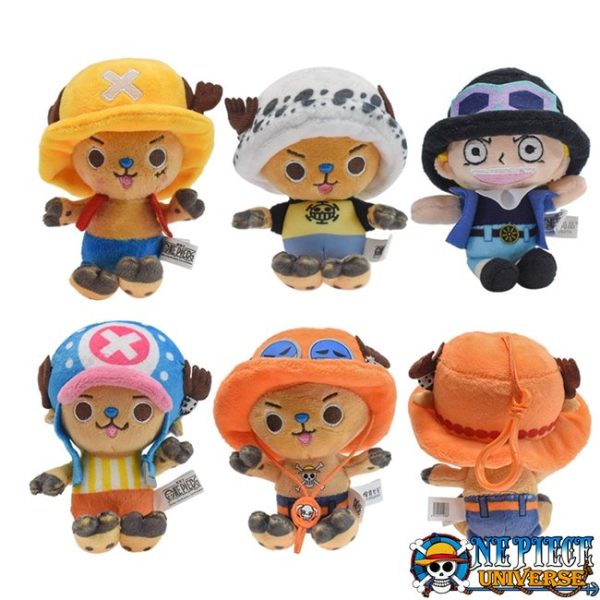 One Piece Chopper Plush 11CM Plush Dolls Official One Piece Merch