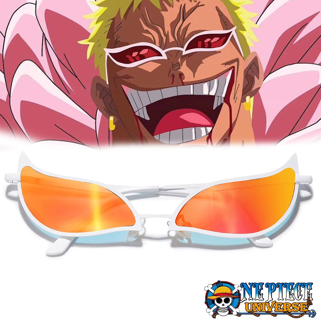 One Piece Cosplay Donquixote Doflamingo Sunglasses Fashion 