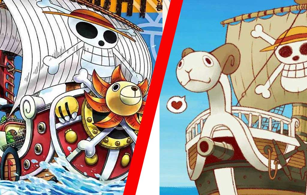 Going Merry and Thousand Sunny - Evolution of the Straw Hats in