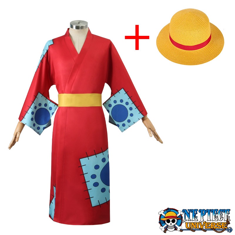 Anime One Piece Monkey D. Luffy Cosplay Costume Outfits Halloween