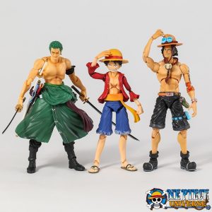 One Piece Ace - Luffy - Zoro Action Figure