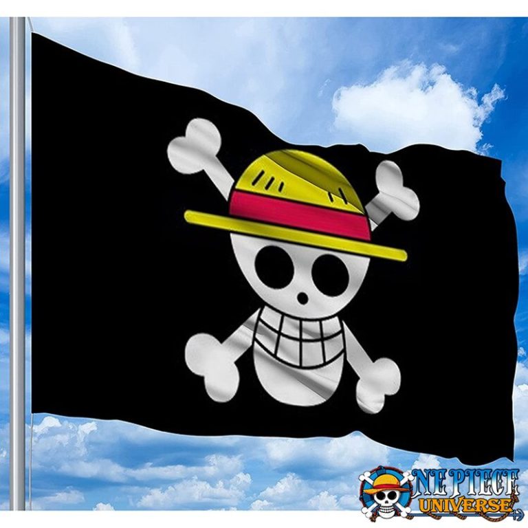 One Piece Luffy Straw Hat Pirates Flag 90x154cm | One Piece Universe