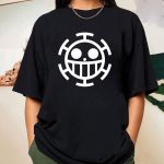 Trafalgar D. Water Law Jolly Roger Graphic T-shirt