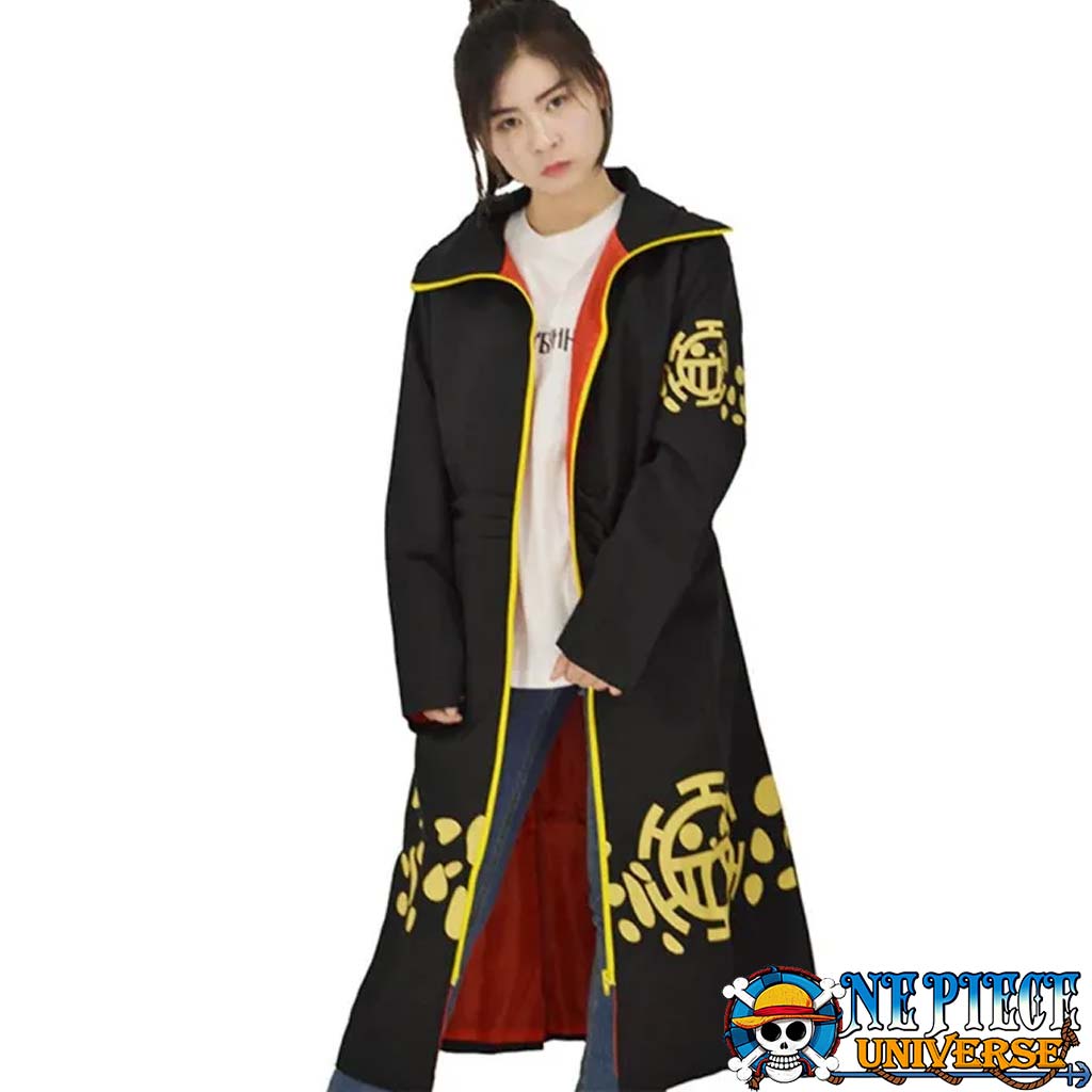 Costumes De Cosplay Anime Piece 7.5 Ate, Trafalgar D Water Law, Boucles D'oreilles, Chapeau, Peignoir, Kimono Trempé, Fête De Carnaval, Uniforme De Pays Wano