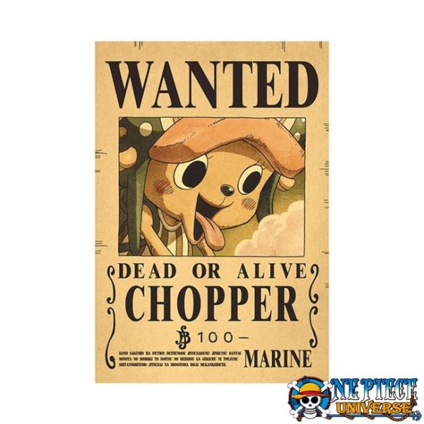 chopper wanted poster