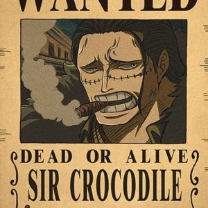 crocodile wanted poster