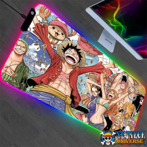 funny anime mouse pad zoro one piece