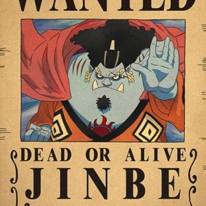 jinbei wanted poster