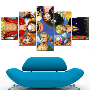 luffy 5 piece canvas