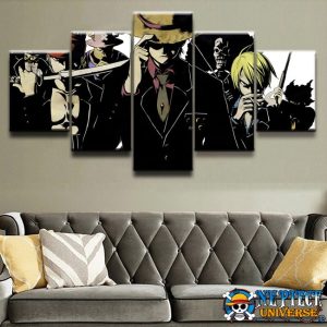 luffy wall art