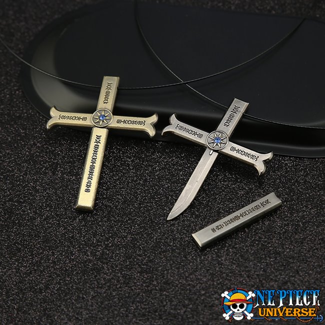 Dracule Mihawk Sword Necklace and Keychain (9 Styles) | One Piece Universe