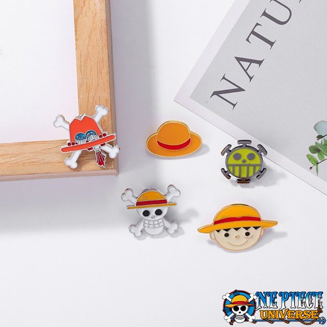 One Piece Monkey D Luffy Hat Pin 1 monkey d luffy hat pin