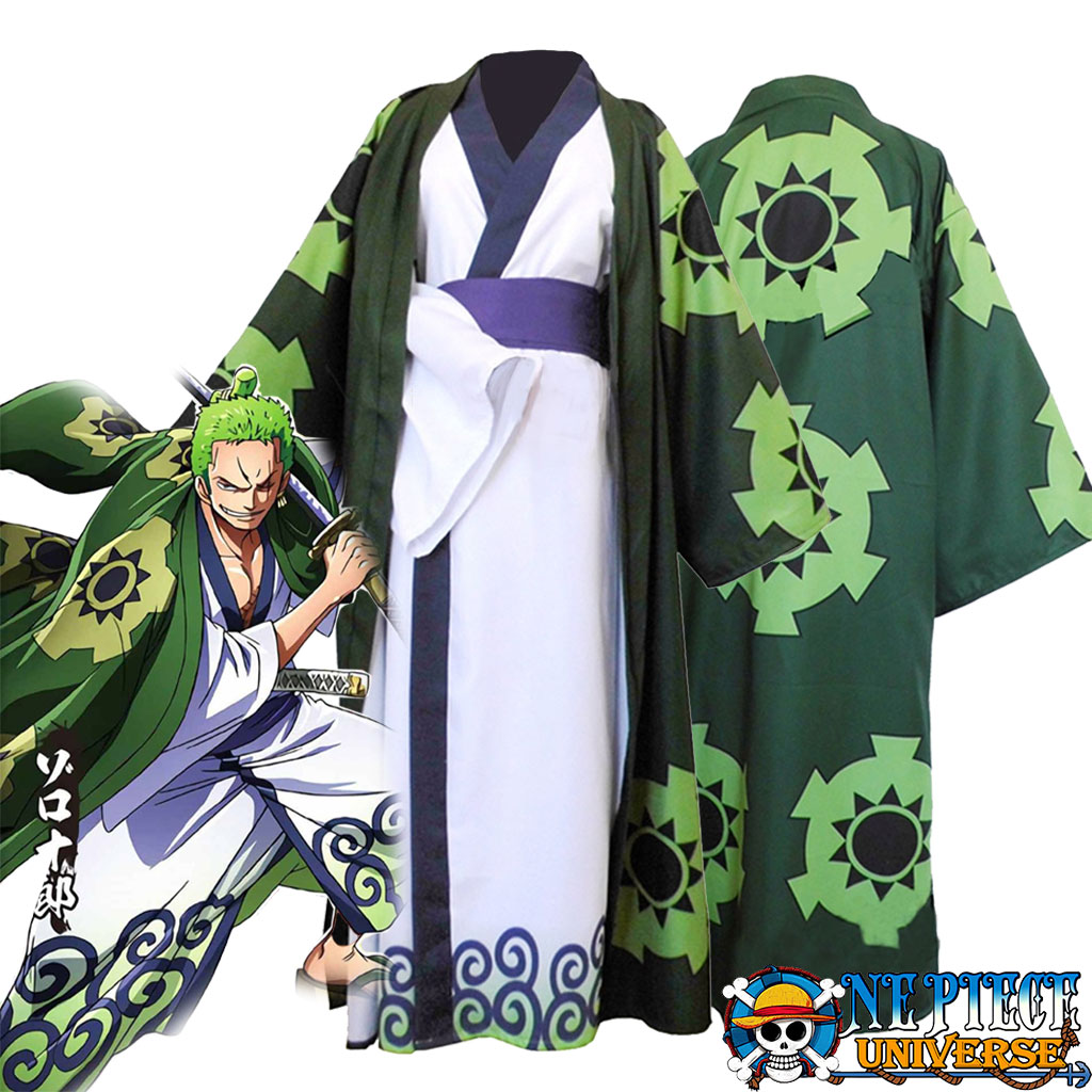 Roronoa Zoro Cosplay Costume (Zoro Wano Outfit) Hot New 2023