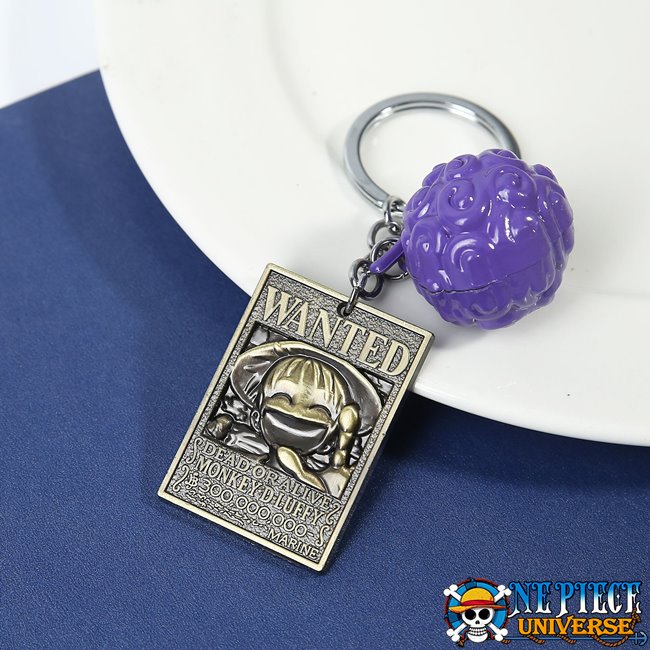 Merchandising One Piece - Metal Keychain - Skull Luffy