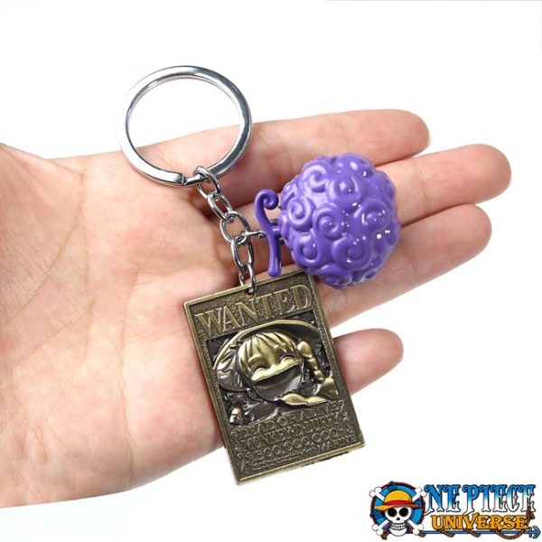 one piece ace keychain