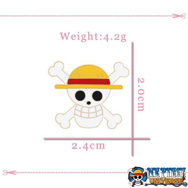 one piece jolly roger pins